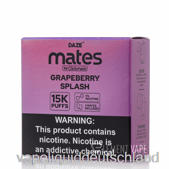 7 Daze Mate Pods Grapeberry Splash Vape Deutschland